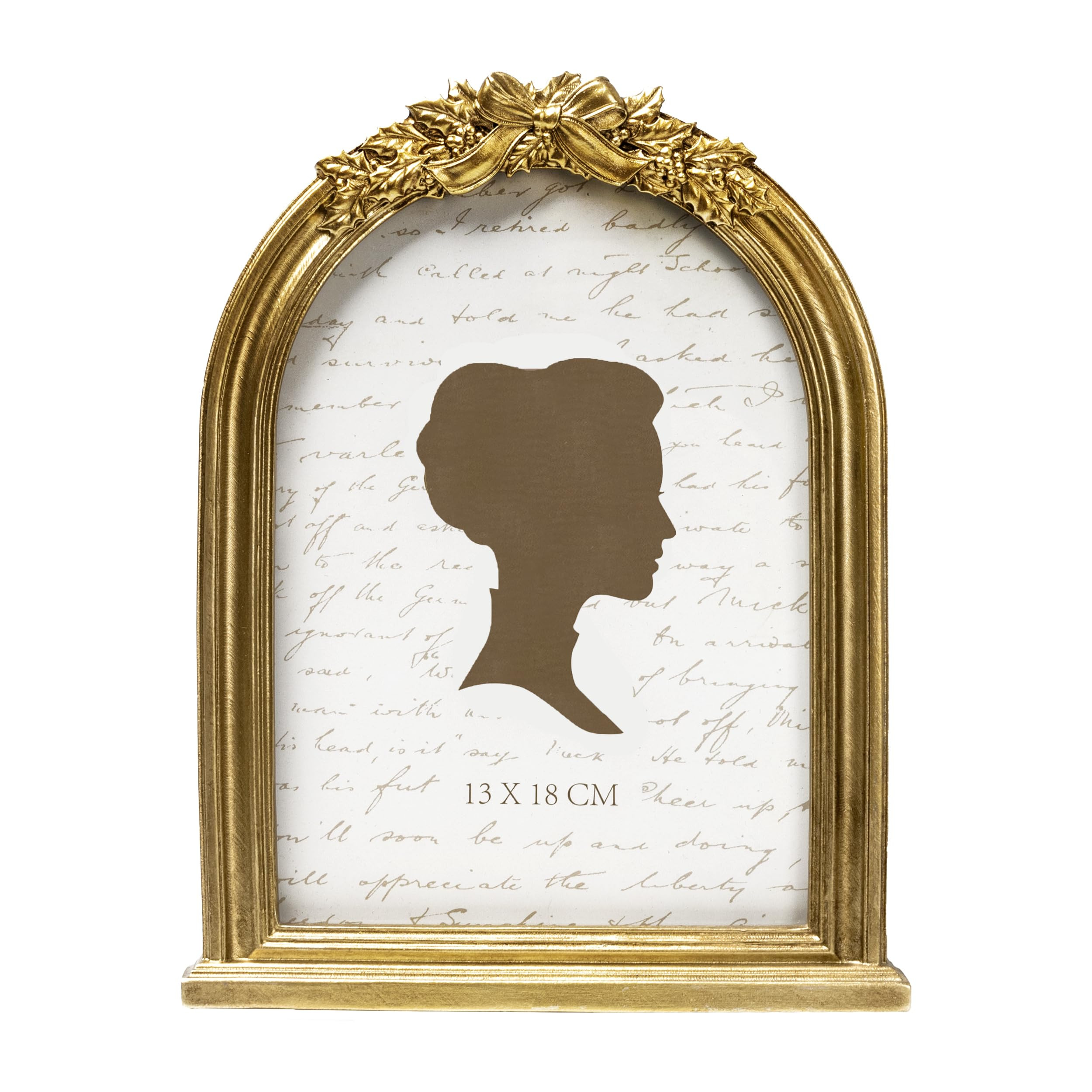 AELS 5x7 Inch Vintage Bow Picture Frame, Elegant Antique Photo Frames with Glass Front, Photo Dis... | Amazon (US)