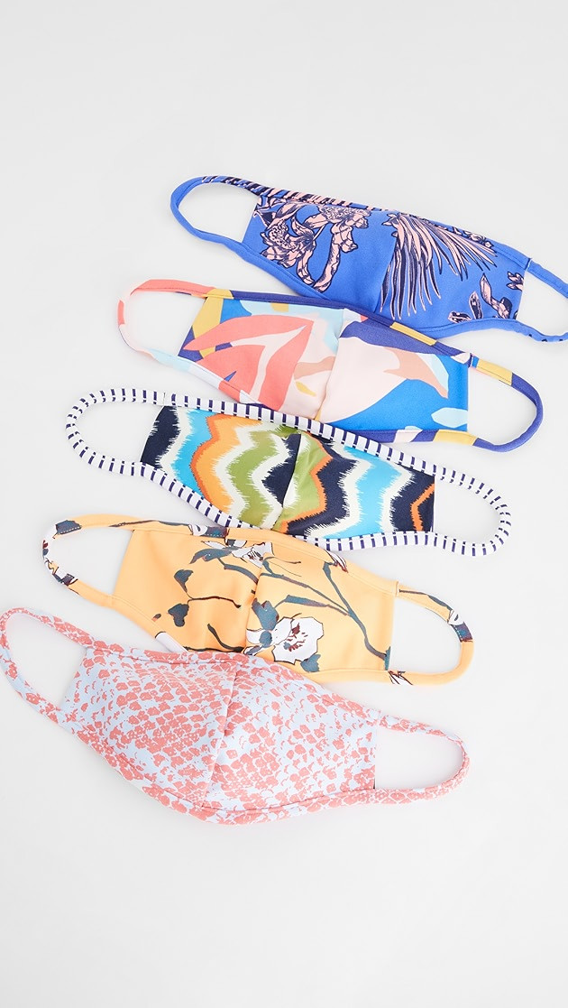 Maaji Calm 5-Pack Face Coverings | SHOPBOP | Shopbop