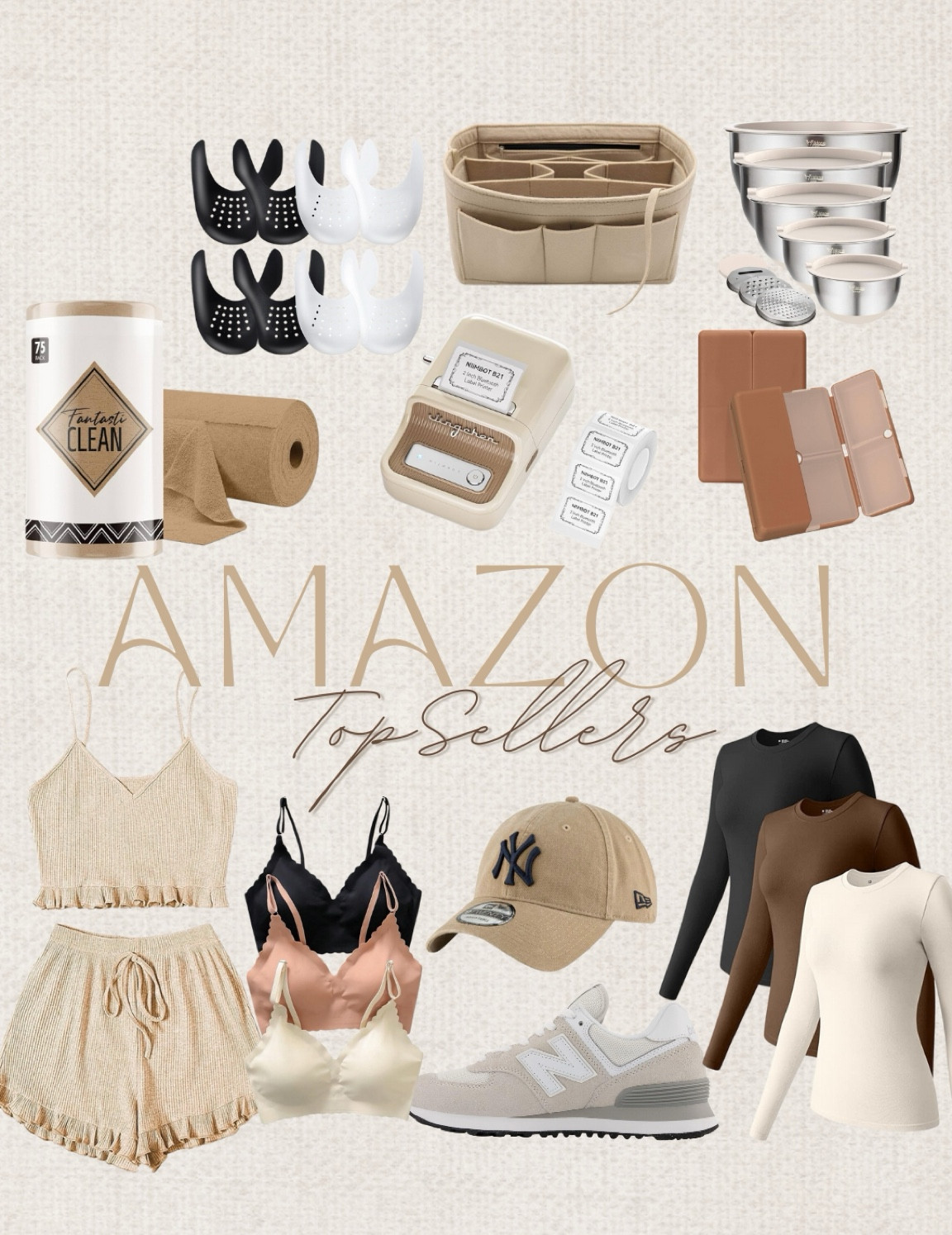 Amazon top sellers, top selling items on Amazon, Amazon must haves, shoe cress protectors, microfiber cleaning towels, long sleeve tops, bralettes, bowl set, purse insert, hat, cap, sneaker 

#LTKhome #LTKMostLoved #LTKsalealert