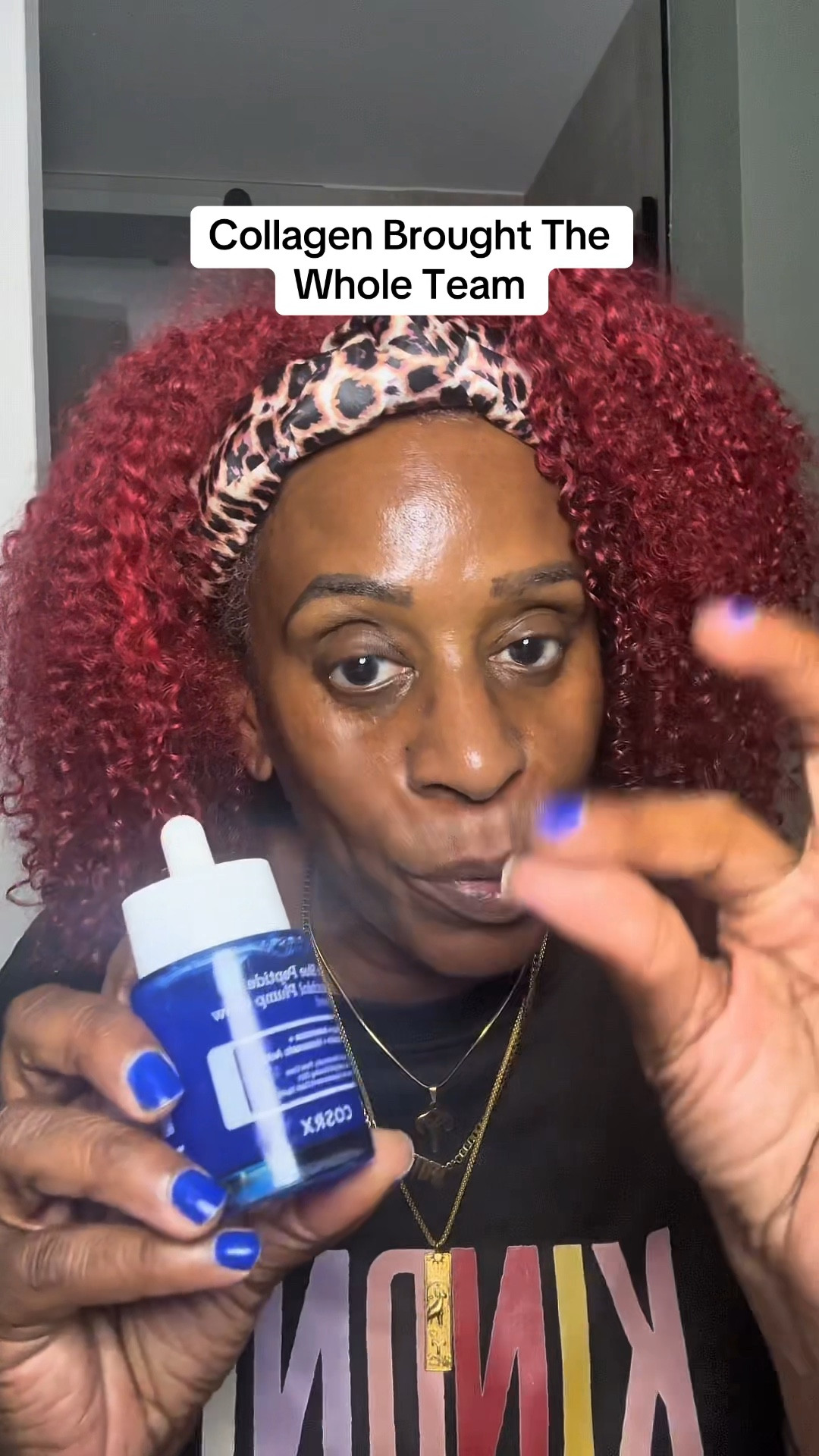 Copper Peptide. Bakuchiol. Niacinamide. Hyaluronic Acid. The COSRX The Blue Peptide Bakuchiol Plump Glow Serum has the whole crew in one bottle 

 #LTKOver40 #LTKselfcare #LTKBeauty