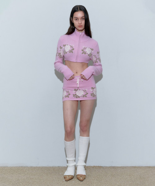 Angora Micro Skirt Pink | Musinsa Global