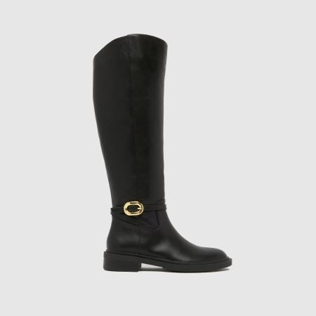 Womens Black schuh Dory Riding Boots | schuh | Schuh