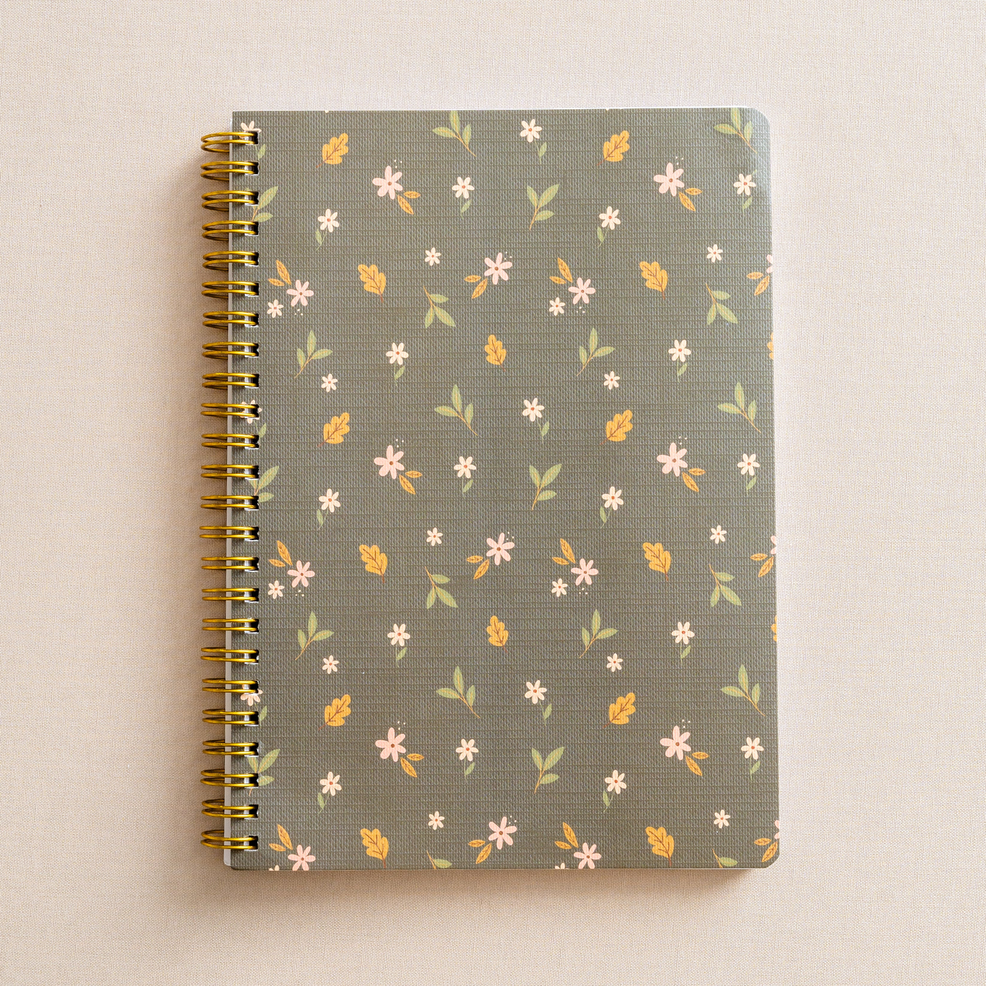 Forest Floral Spiral Notebook | manda