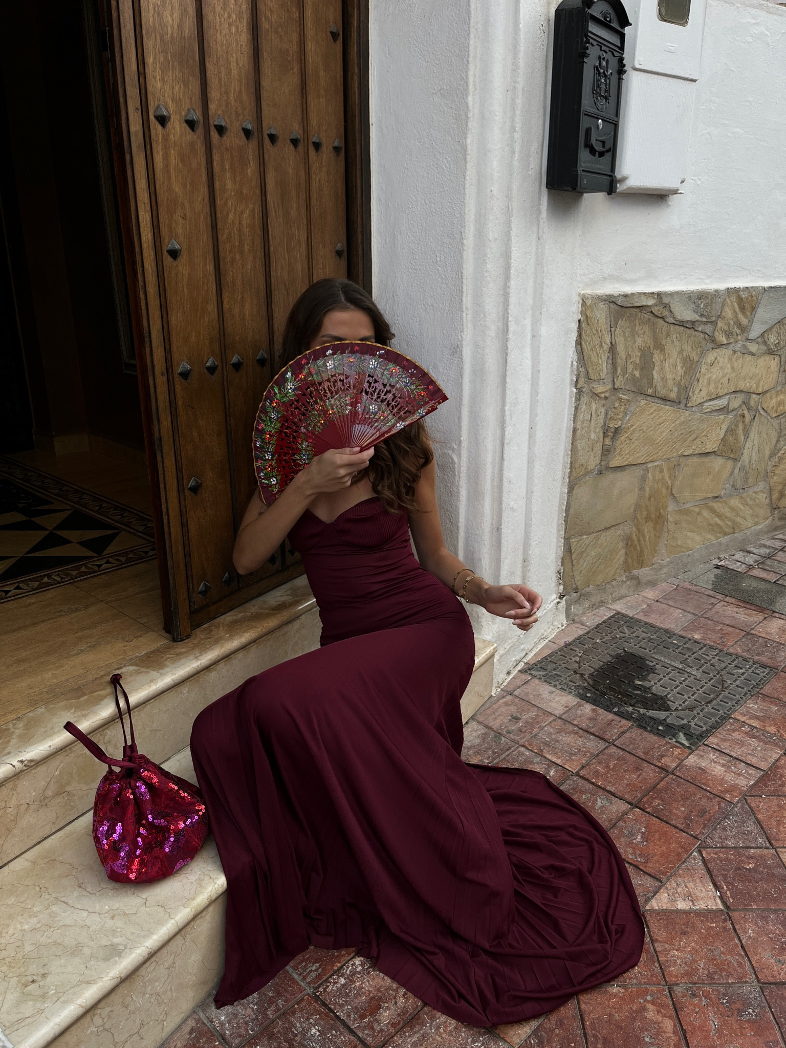 Burgundy dress of dreams 🍇

#LTKeurope #LTKwedding #LTKautumn