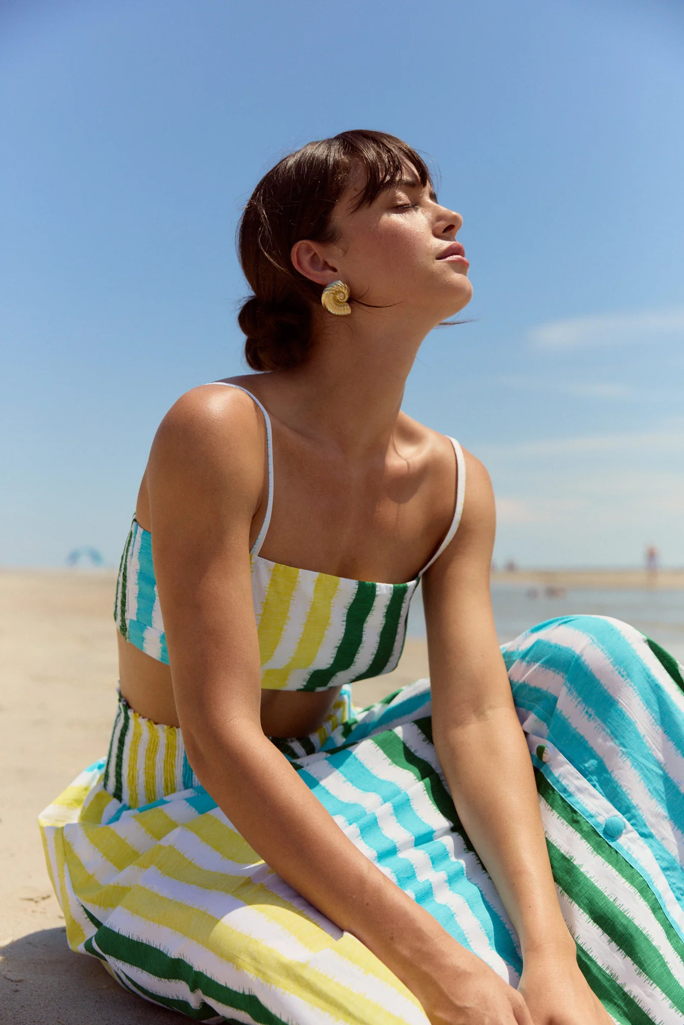 Lulu Top, Sorrento Stripe | Olivia by Livro