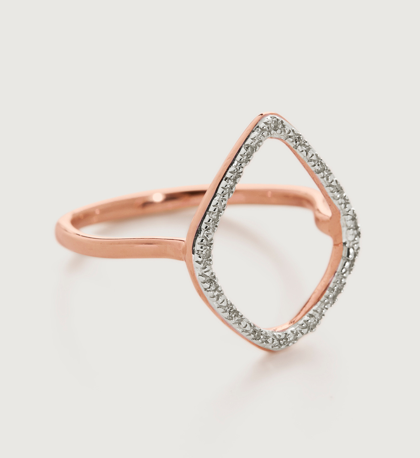 Riva Diamond Hoop Ring | Monica Vinader (Global)