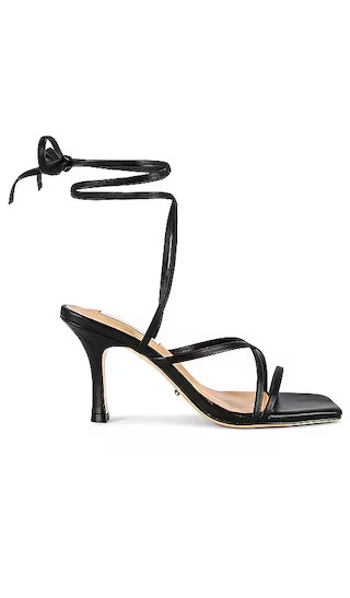 Caden Heel in Black Nappa | Revolve Clothing (Global)