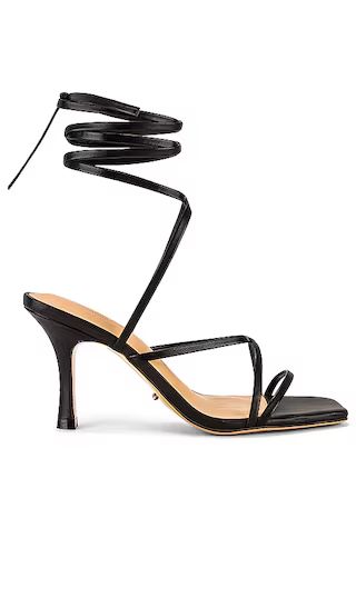 Caden Heel in Black Nappa | Revolve Clothing (Global)