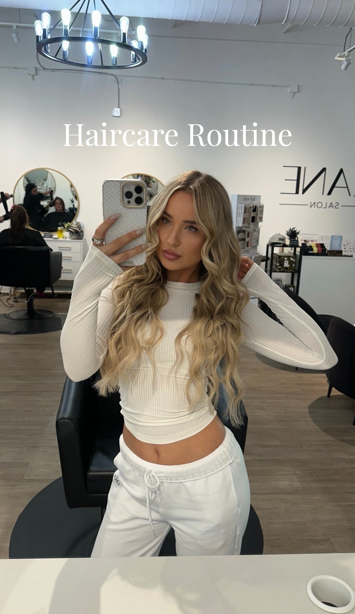 My full hair care and styling routine 🤍