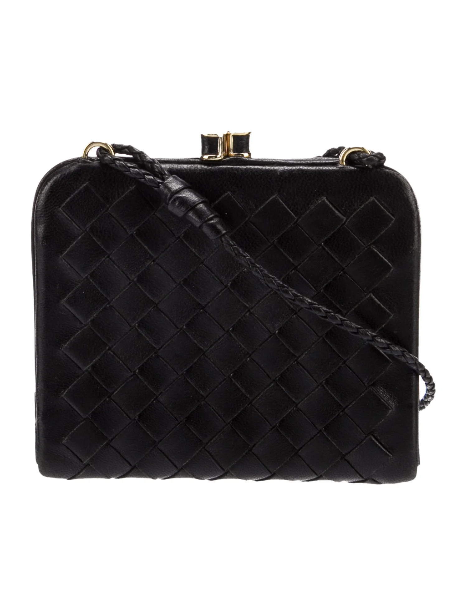 Intrecciato Crossbody Bag Vintage | The RealReal