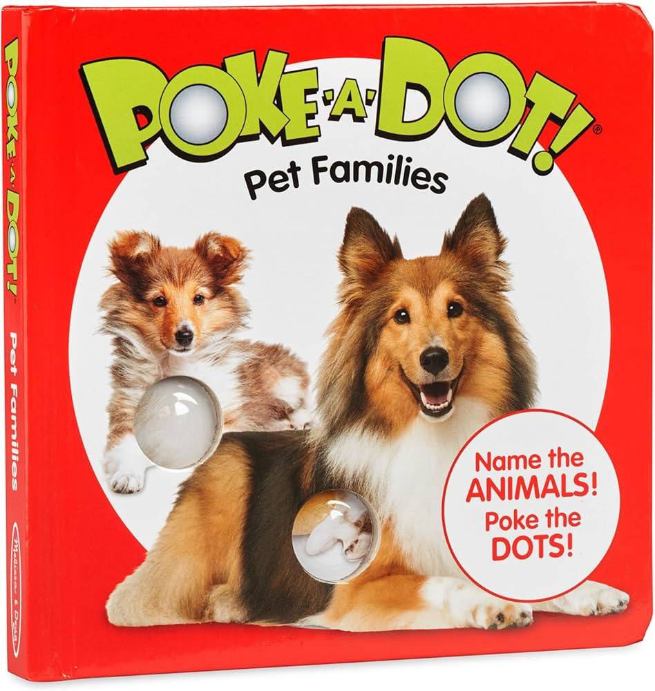 Melissa & Doug Poke-a-Dot - Pet Families | Amazon (US)