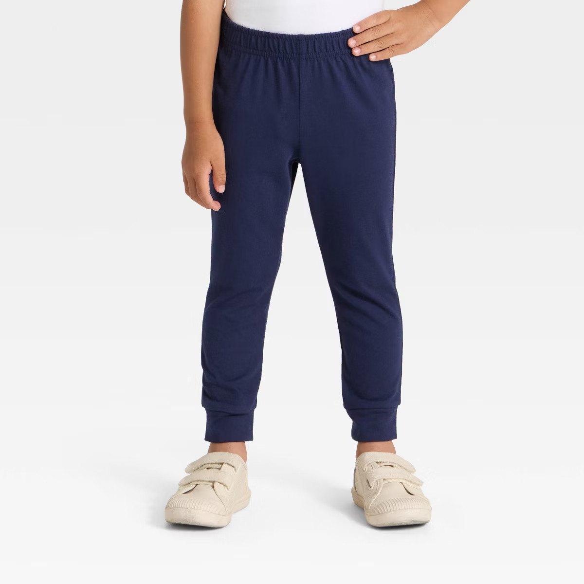 Toddler Boys' Jersey Jogger Pants - Cat & Jack™ Navy Blue 3T | Target