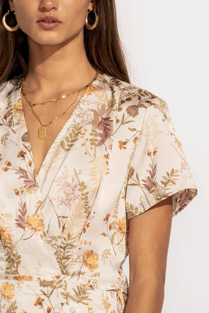 Lyra Wrap Dress - böhme | Böhme US