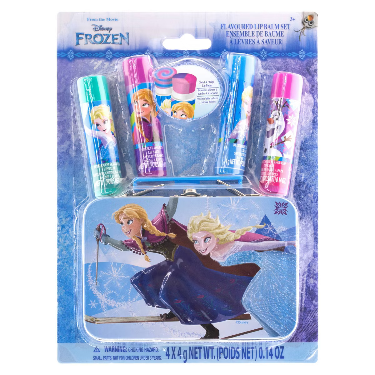 Disney Frozen Swirl Balm with Tin 4pk | Target