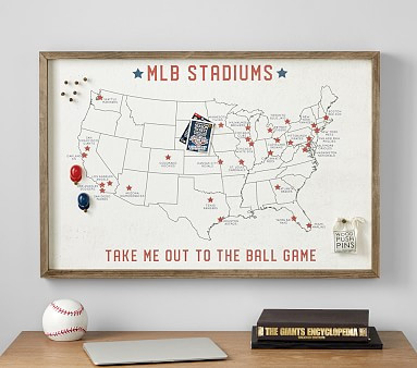 MLB™ Pinboard (24" x 36") | Pottery Barn Kids