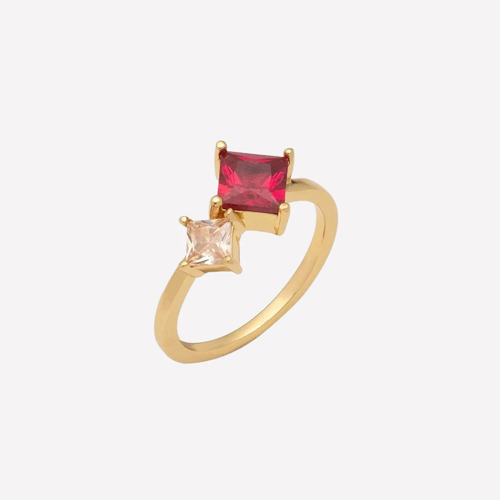 Marion Gold Stone Ring | BONHEUR JEWELRY