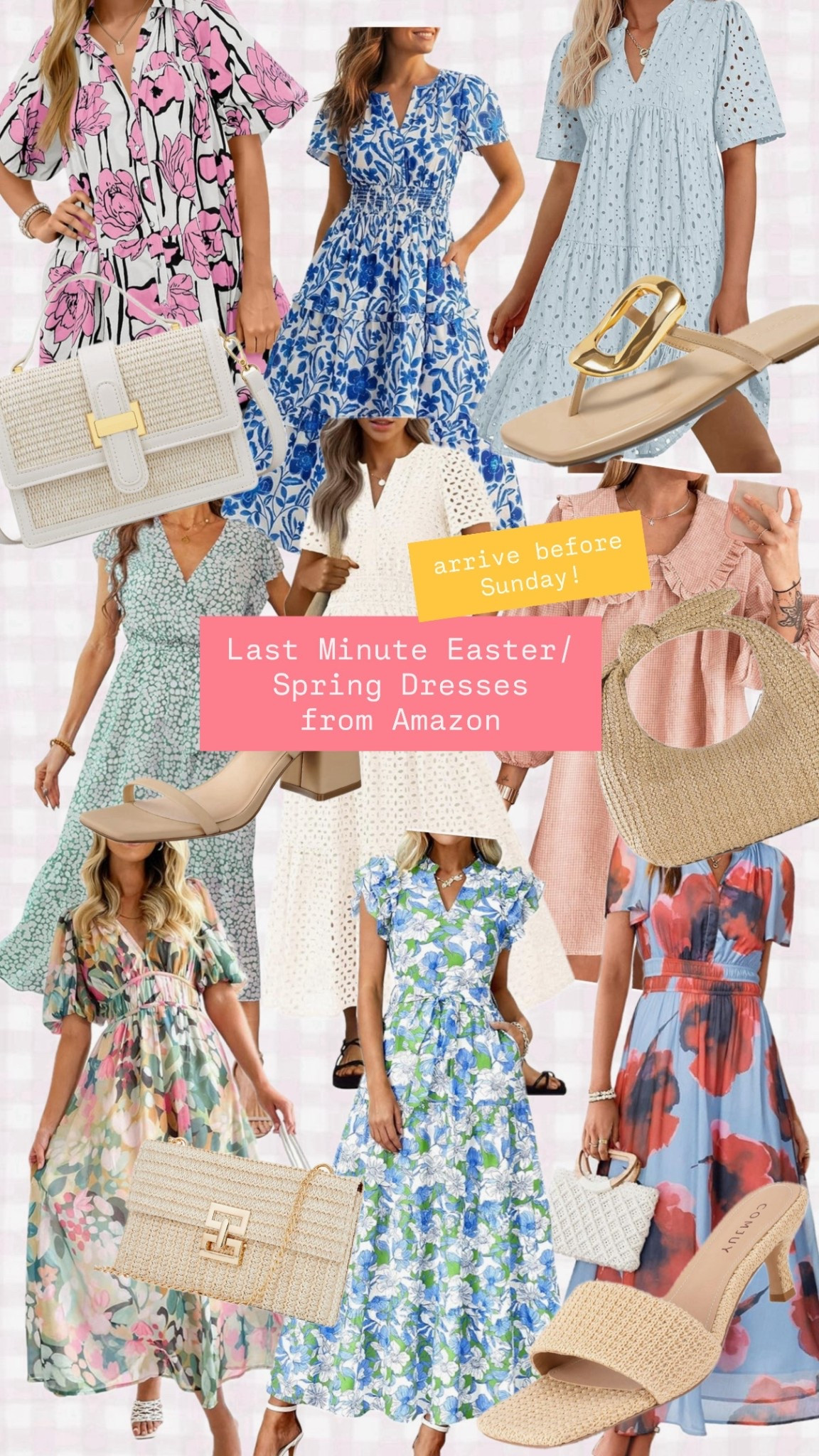 Last Minute Easter and Spring Dresses from Amazon that arrive before Sunday! 📦🐣

Easter dress, spring dress, Amazon dress, #easterdress #springdress #amazondress

#LTKSaleAlert #LTKSeasonal #LTKPetite