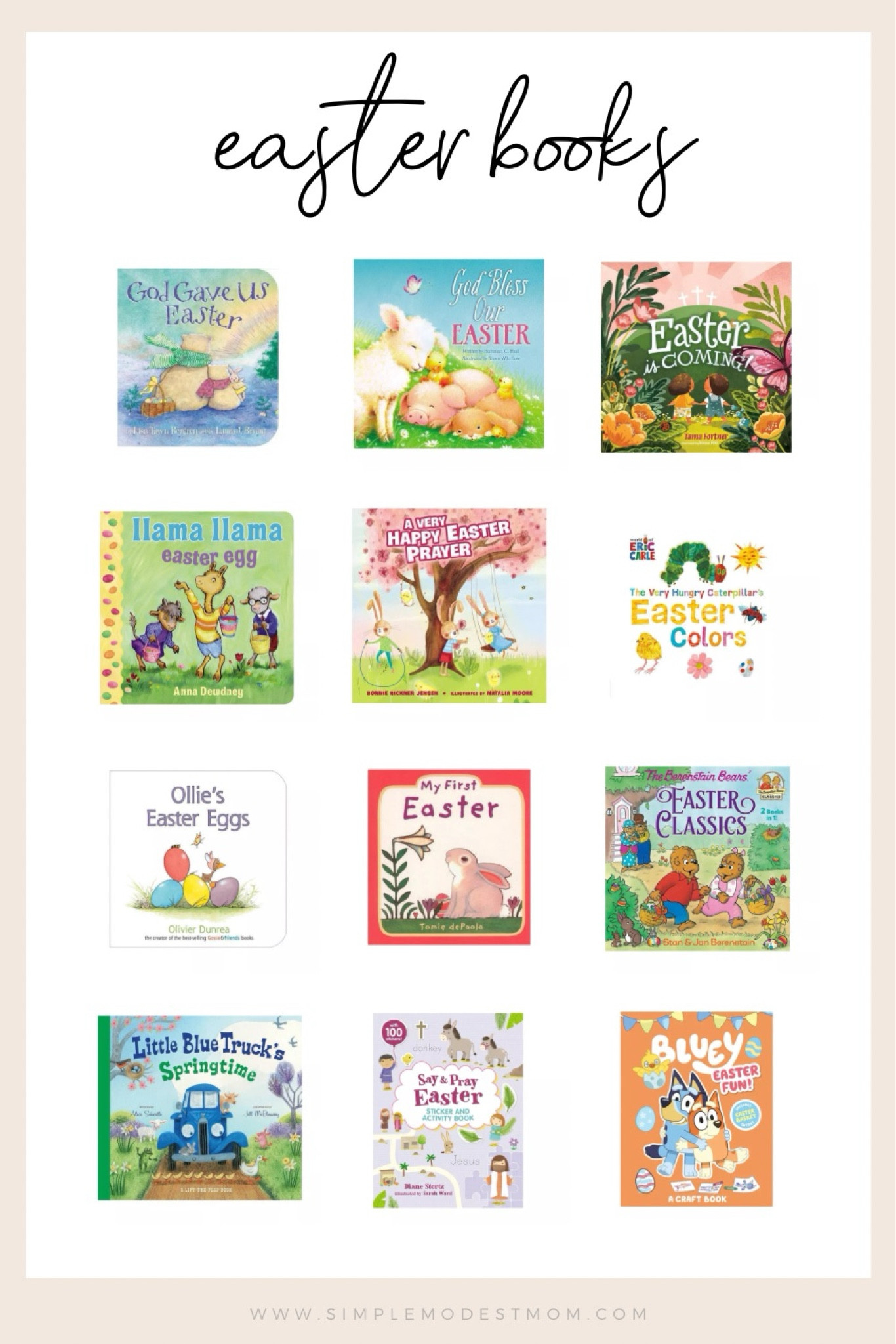 Sweet books and devotionals for toddlers and little kids for Easterr

#LTKSeasonal #LTKfindsunder50 #LTKkids