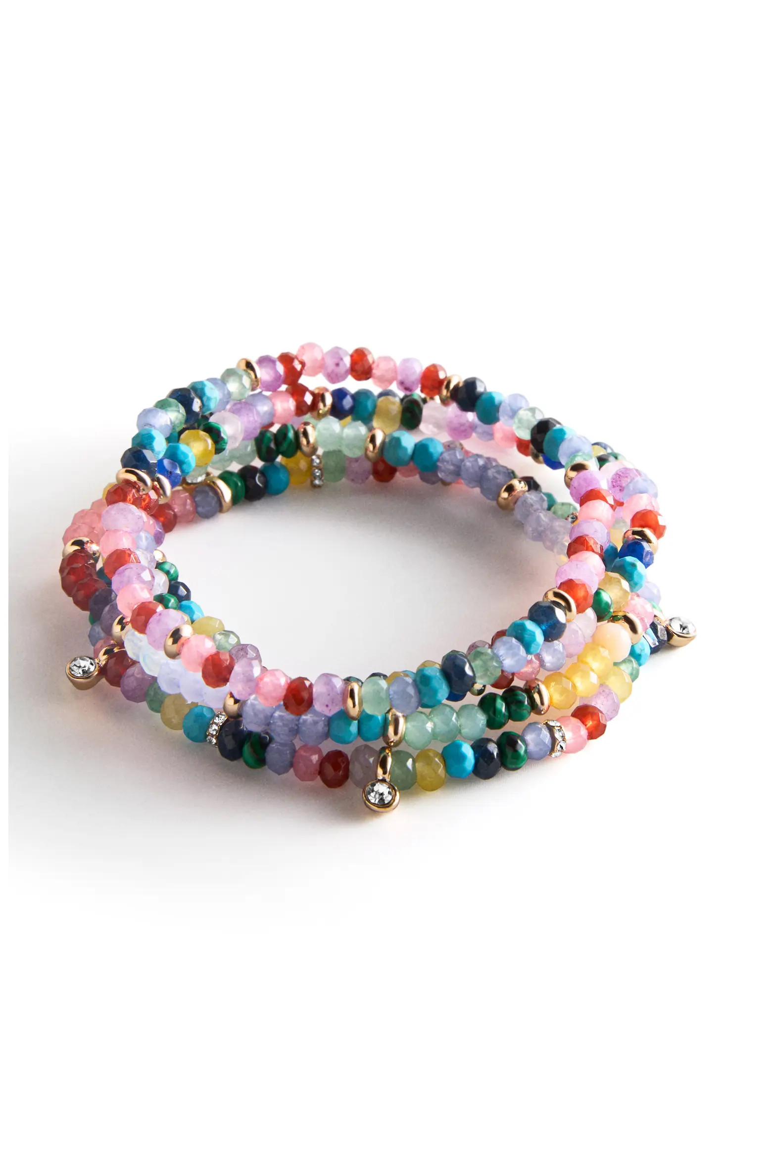 Set of 5 Beaded Stretch Bracelets (Women) | Nordstrom | Nordstrom