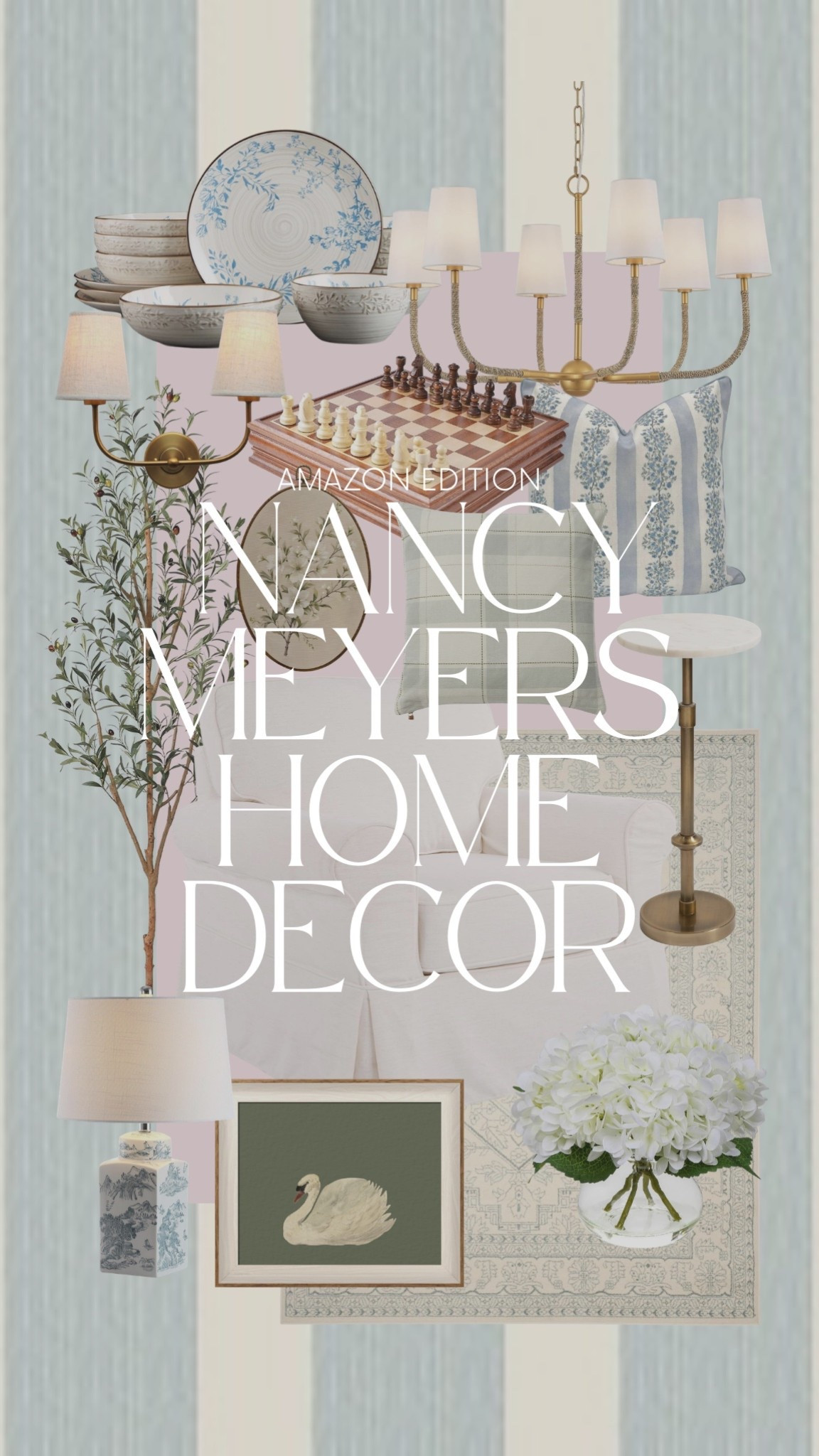 Decor pieces that give that light, Nancy Meyers' home feel. Think classic, timeless, and the kind of spaces you never want to leave. 

#LTKHome #LTKU #LTKSeasonal