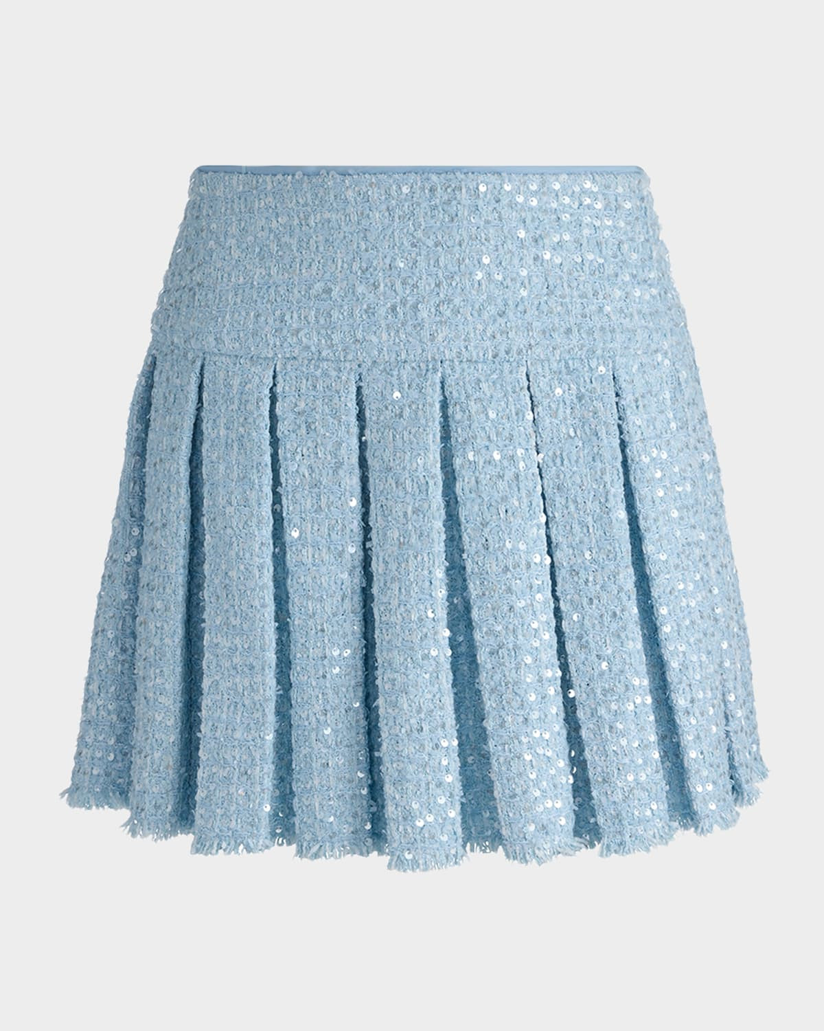 Emilie Embellished Tweed Mini Skort | Neiman Marcus