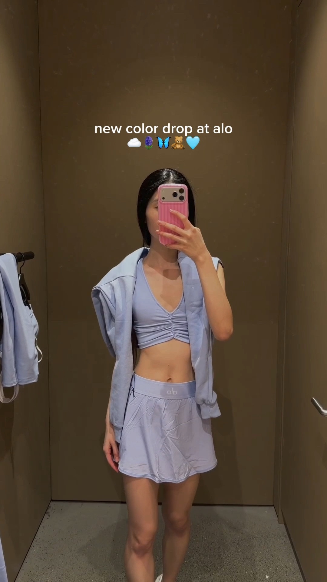 New color at Alo: Light Provence Blue!🩵 

#alo #aloyoga #activewear #athleisure #gym #workout #pilates #loungewear #summer #spring #yoga #active #fitness @aloyoga 

#LTKmorningroutine #LTKActive #LTKfitnessgoals
