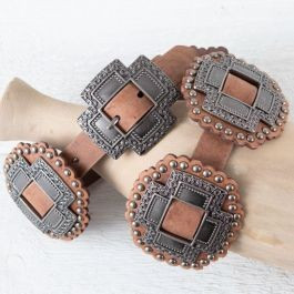 Tan Concho Belt | Rod's Western Palace/ Country Grace