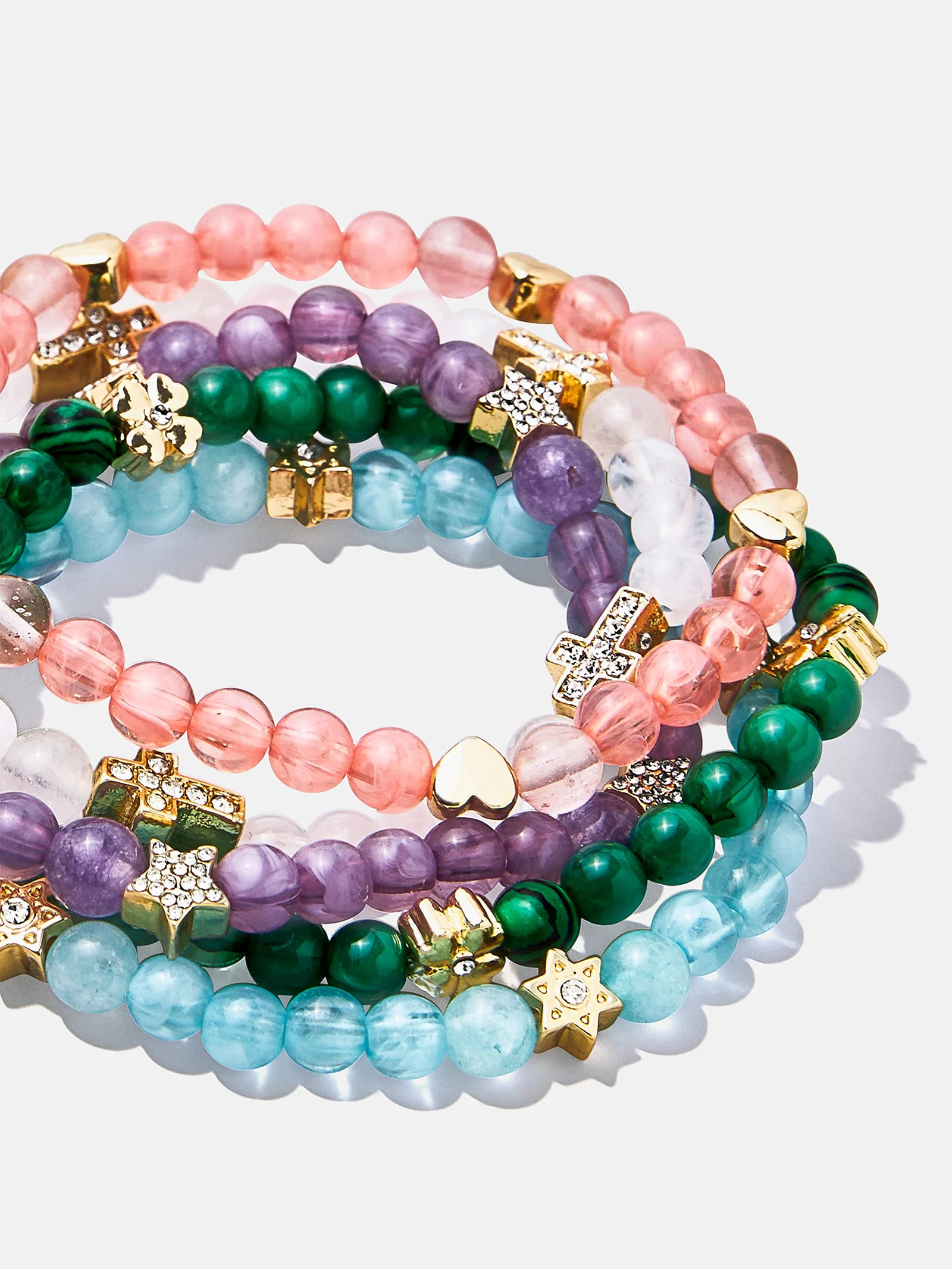 Peace of Mind Semi-Precious Bracelet - Cross | BaubleBar