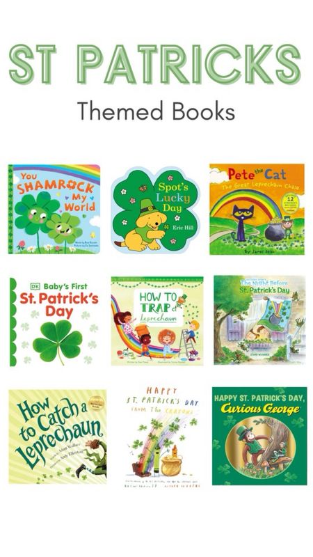 You’ll want to grab a few of these super cute, St. Patrick’s themed books for this month! 

#LTKbaby #LTKSeasonal #LTKkids
