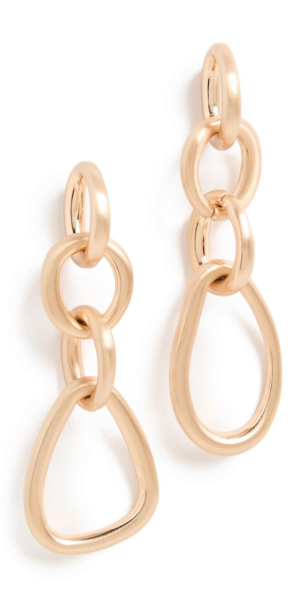 Cult Gaia Reyes Earrings Brushed Brass One Size | Shopbop