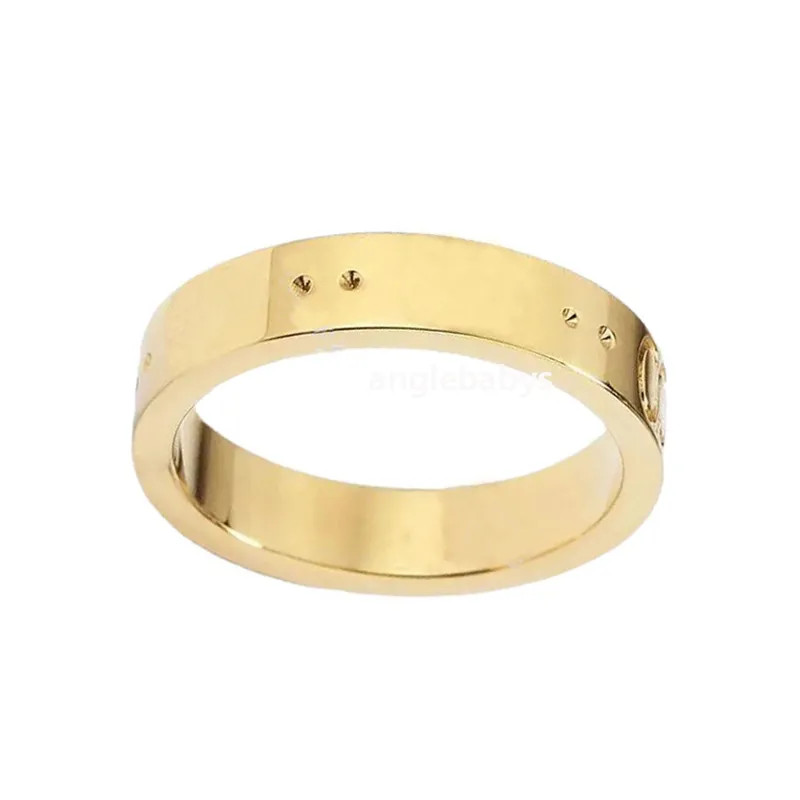 Designer Ring Womens Letter Rings Star Mens Gold Plated Silver Band Jewelry Gift | DHGate