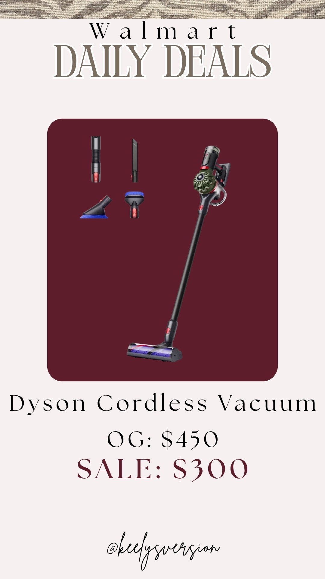 Walmart Deal Days — Dyson Cordless Vacuum