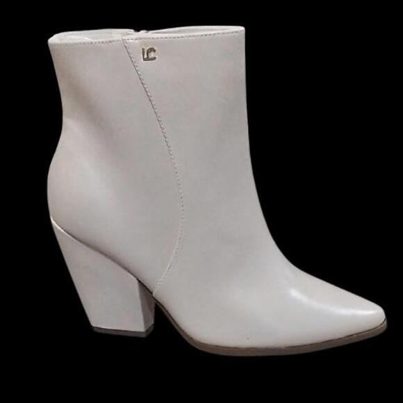 Women's Liz Claiborne Utopia Block Heel Booties - Cream - 7.5W - NWT | Poshmark