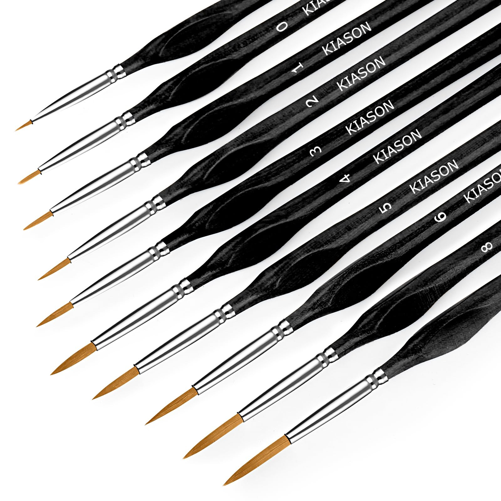 10PC Miniature Paint Brush for Fine Detailing,Small Painting Brushes Set for Art, Crafts, Acrylic... | Amazon (US)