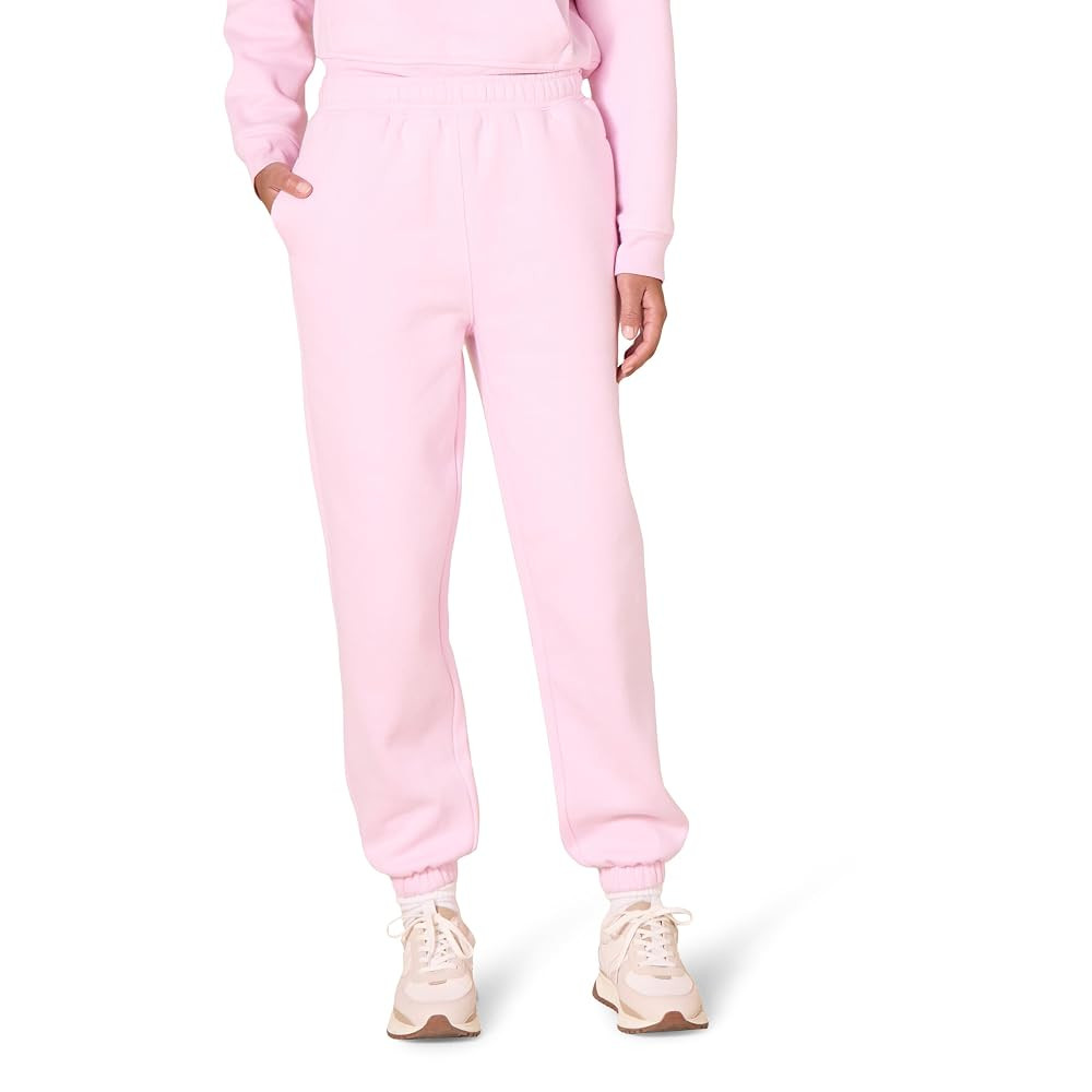 Amazon Essentials Women's Relaxed High Waist Joggers (Available in Plus Size) | Amazon (US)