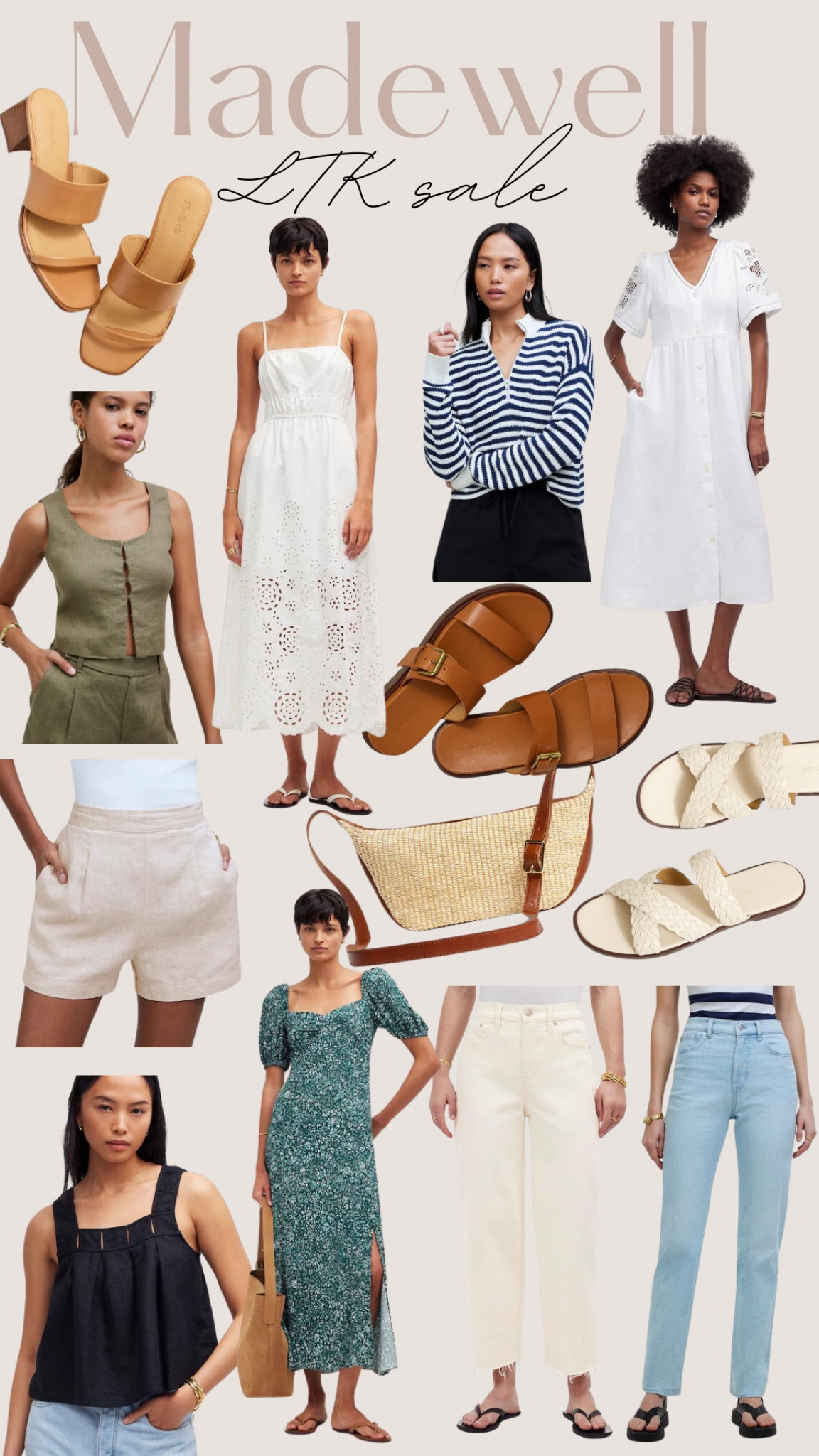 Madewell LTK Sale! 20% off everything. Use code LTK20. So many good dresses, jeans, sandals and summer essentials

Spring outfits, summer outfits, sandals, jeans, purse 



#LTKShoeCrush #LTKxMadewell #LTKSaleAlert