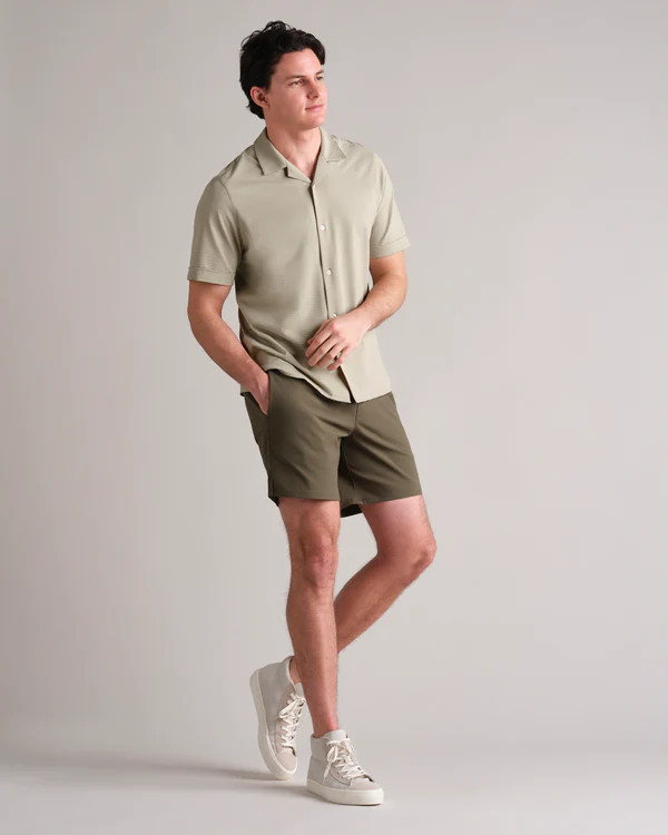 Commuter® Seersucker Camp Collar Shirt | Rhone (US)