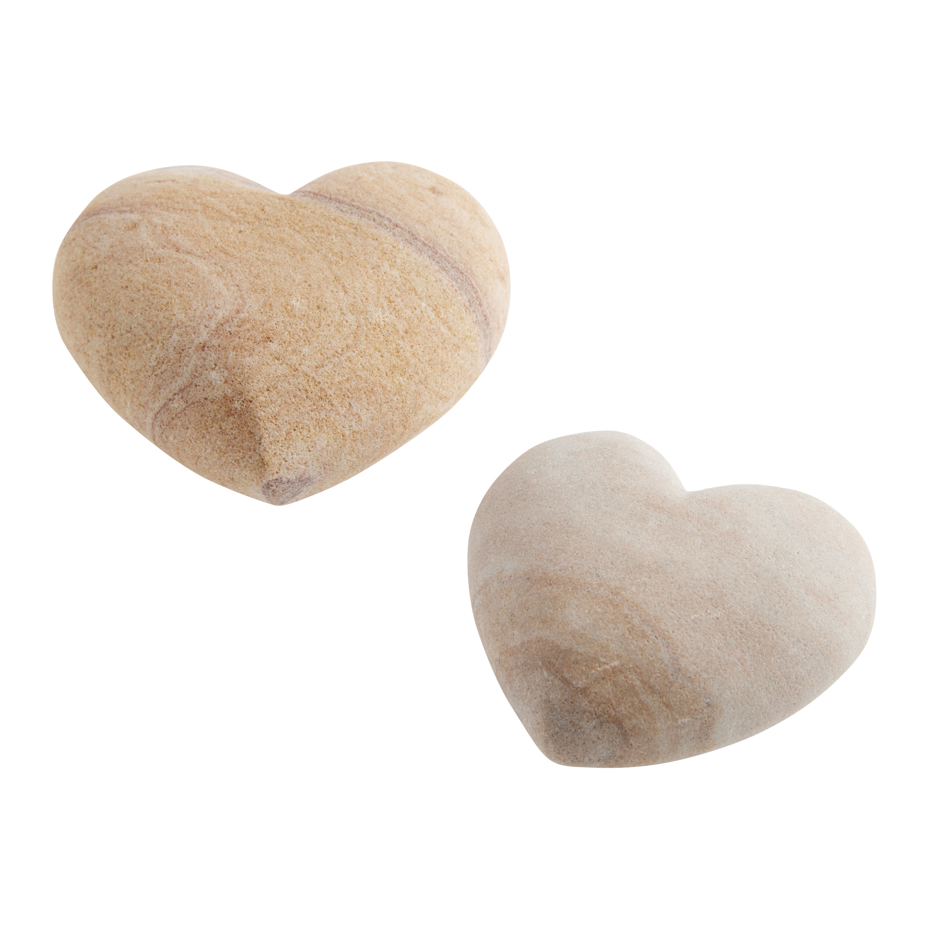 Natural Sandstone Heart Decor | World Market