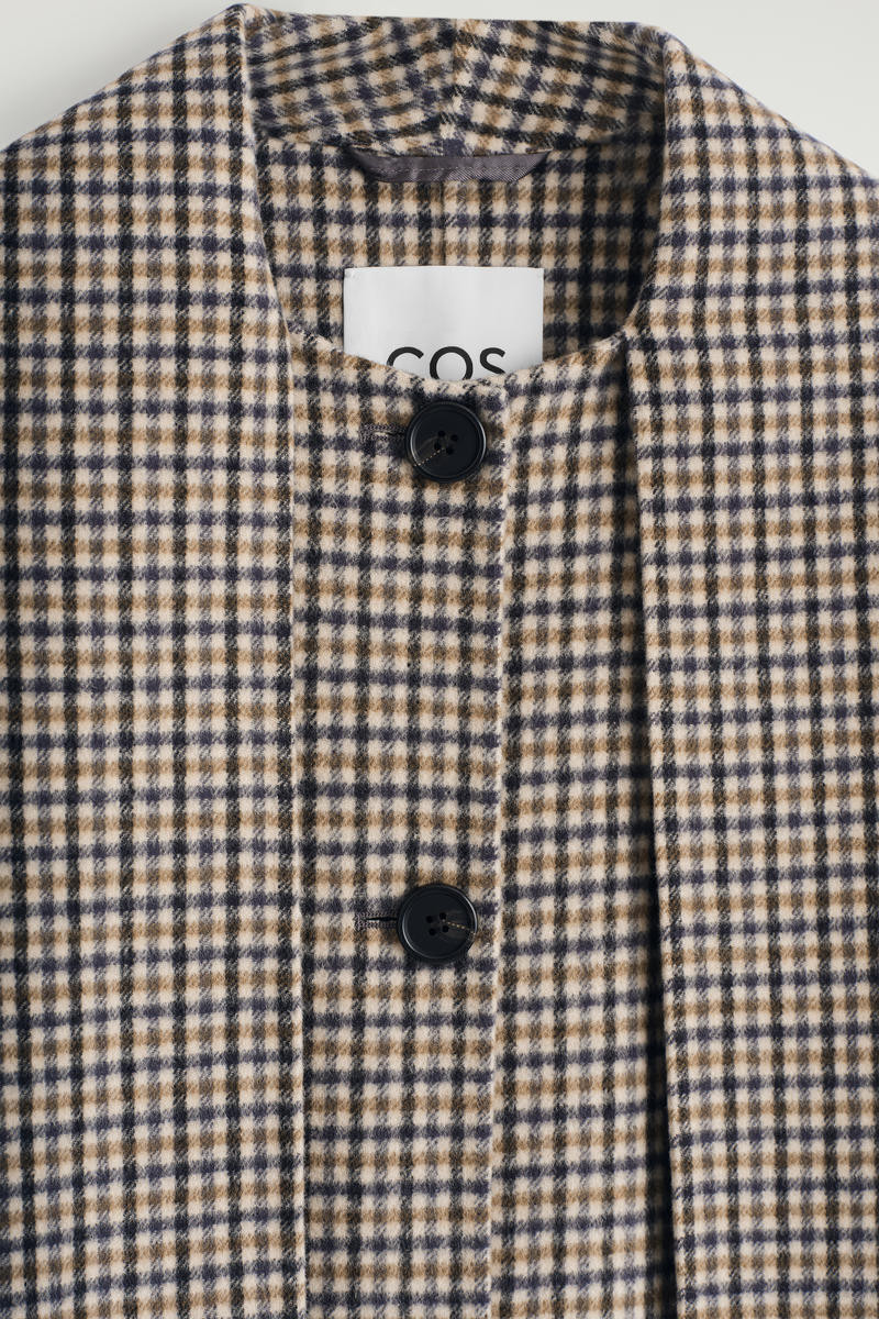 Double-Faced Wool Scarf Short Jacket | COS (US)