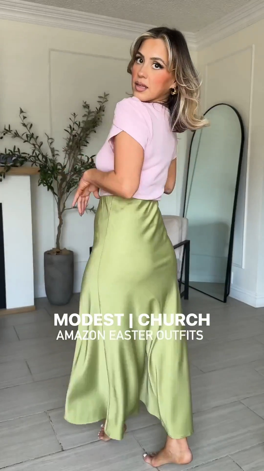 Modest Church Easter Looks from @amazon 

My loves, i'm wearing a small and everything!!!! 

The trousers are in the size small long thin (I'm wearing 3" heels and I'm 5'2) in the color BEIGE

Size 4 in jeans

#LTKgrwm #LTKootd #LTKPetite