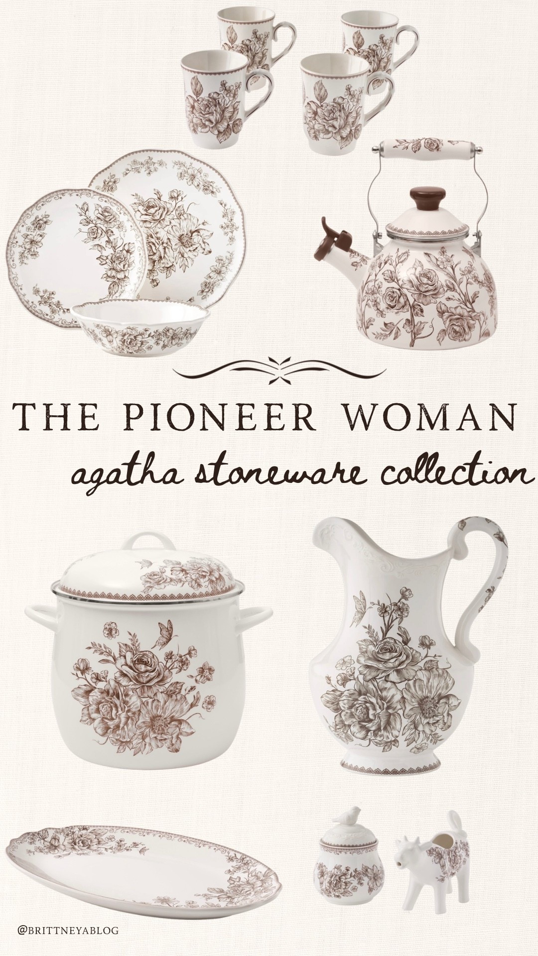 Absolutely LOVE this stoneware collection by The Pioneer Woman. It’s STUNNING and the perfect vintage and cottage core look that we love🦢

#LTKHome #LTKmomlife #LTKSeasonal