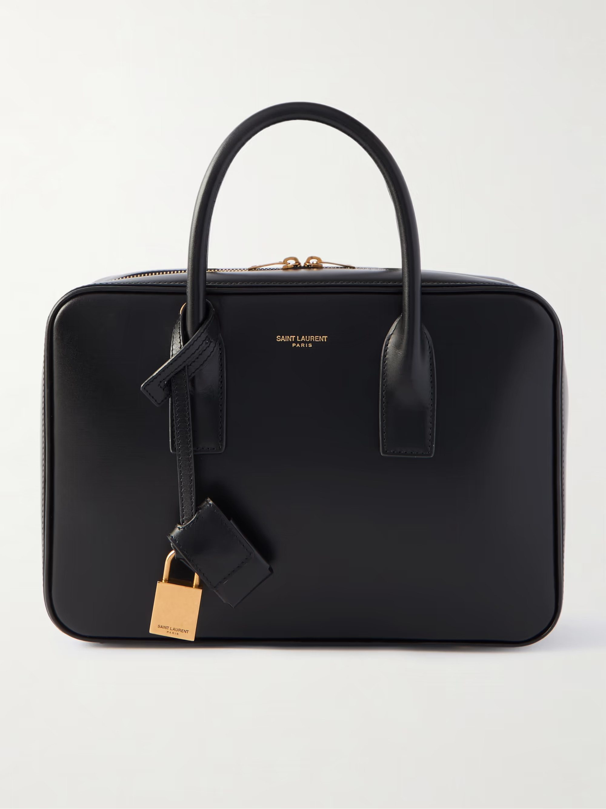 Sac De Jour leather shoulder bag - black - One Size | NET-A-PORTER (US)