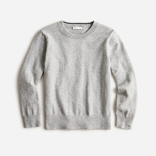 Kids' cotton-cashmere crewneck sweater | J. Crew US