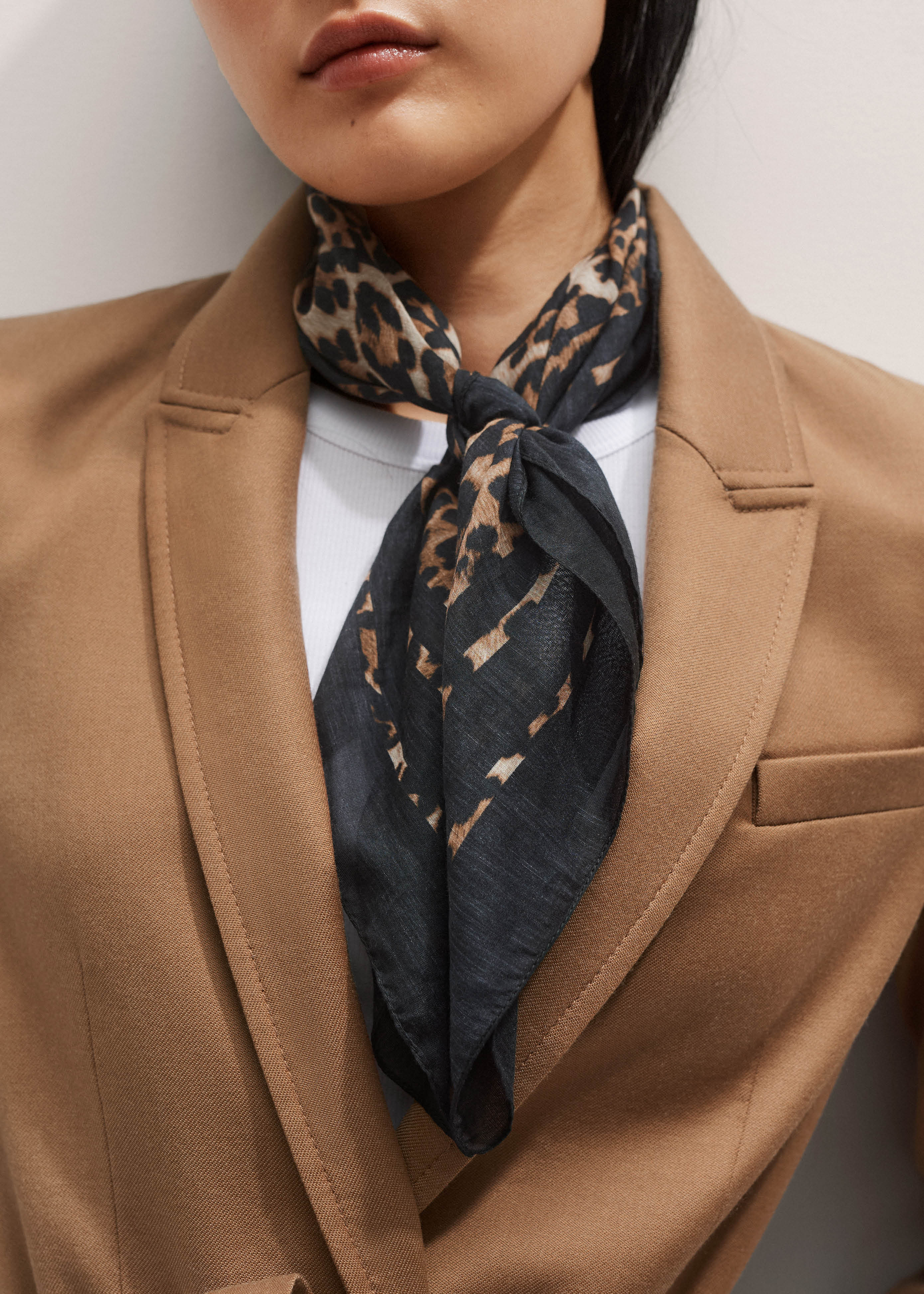 Border Scarf Cotton + Silk | ME+EM US