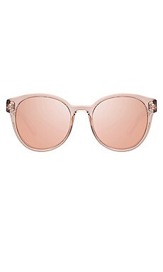 Le Specs Paramount in Tan & Brass Mirror from Revolve.com | Revolve Clothing (Global)