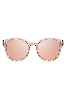 Le Specs Paramount in Tan & Brass Mirror from Revolve.com | Revolve Clothing (Global)