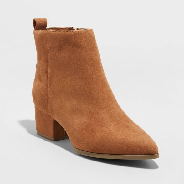 Women's Valerie City Ankle Bootie - A New Day™ | Target