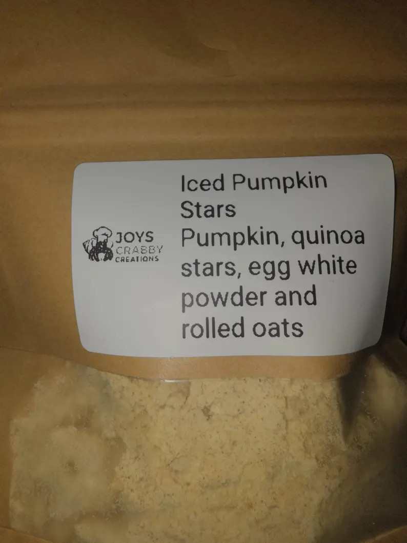 Iced Pumpkin Stars - Etsy | Etsy (US)