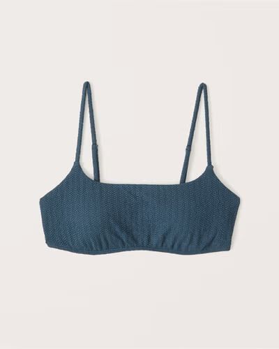 Women's Straight Neck Swim Top | Women's Swimwear | Abercrombie.com | Abercrombie & Fitch (US)