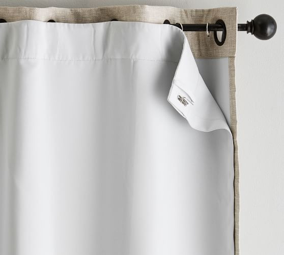 Universal Blackout Curtain Liner | Pottery Barn (US)